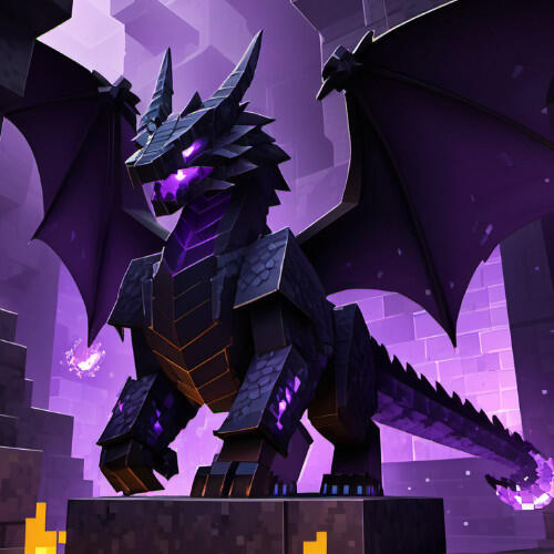 Ender Dragon boss Minecraft